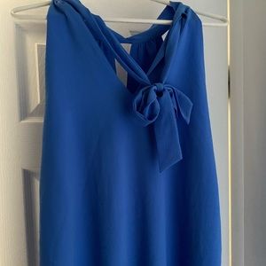 NEW VICI size L blue halter top